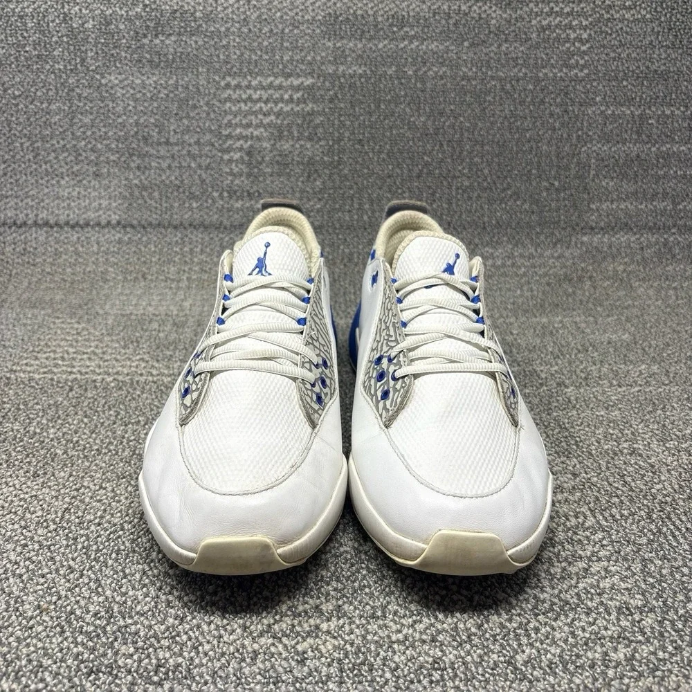 Nike Air Jordan ADG 2 Golf Shoes White Racer Blue Cement CT7812-101 Mens Sz 11.5
